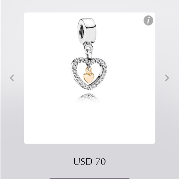 Forever In My Heart Charm - Picture 2 of 2